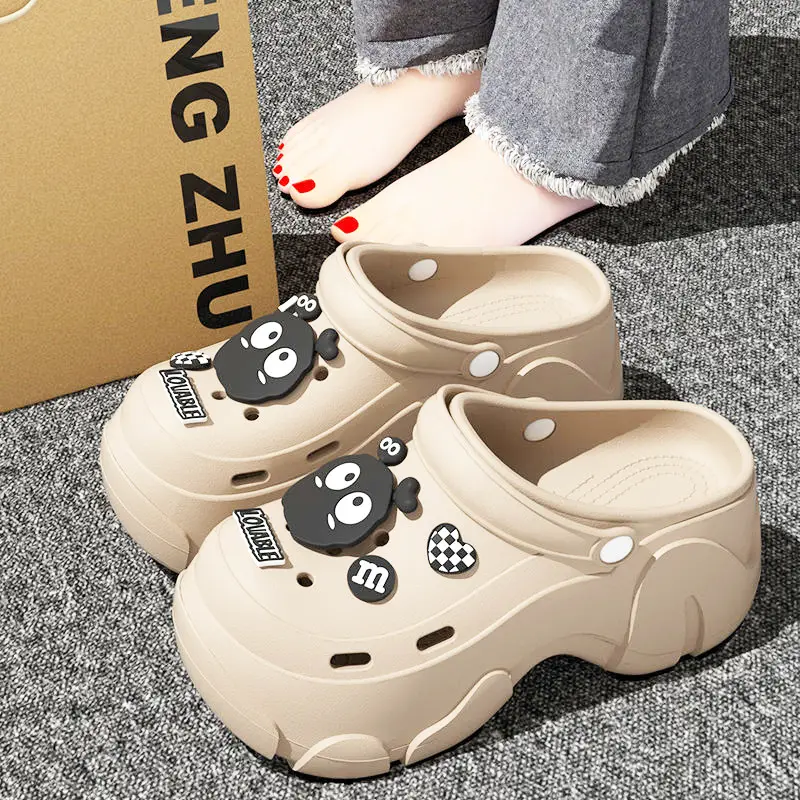 Eva Clogs for Women 2026 New Summer Thick-Soled Outdoor Slippers with a Stepping-On-Clouds Feel, Non-Slip Beach Sandals for Women - Image 6