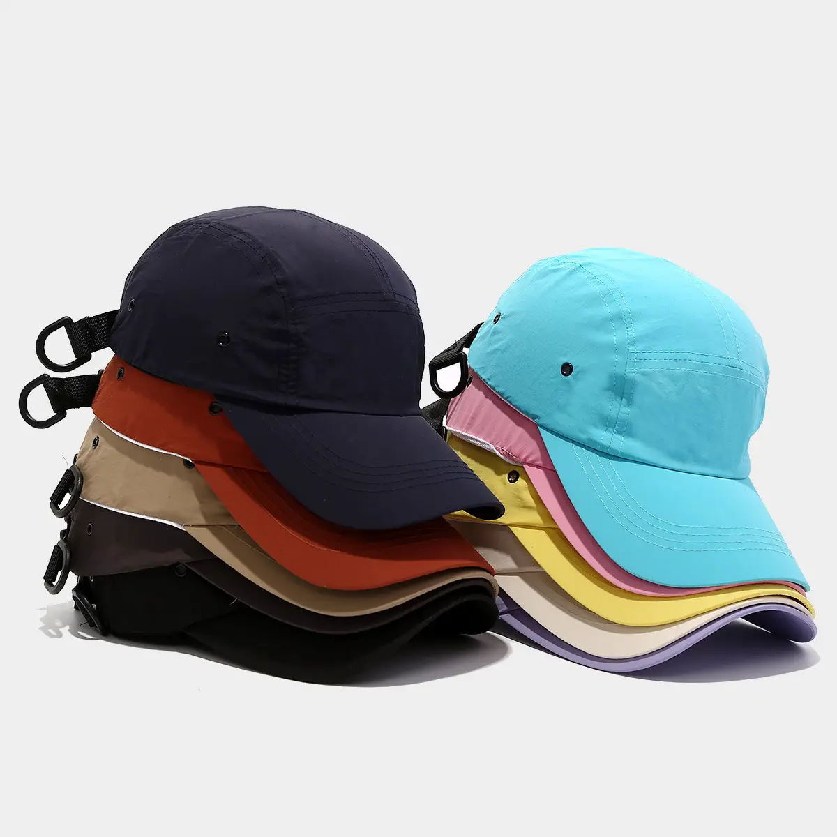 Parent-Child Matching Blue Orange Baseball Cap