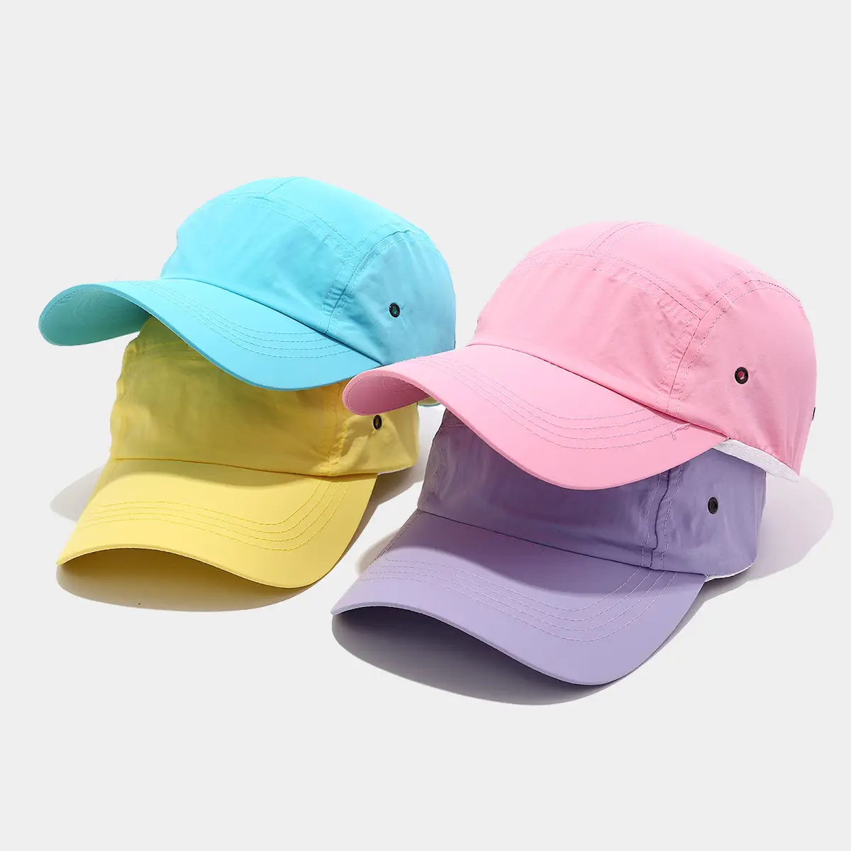 Parent-Child Matching Blue Orange Baseball Cap