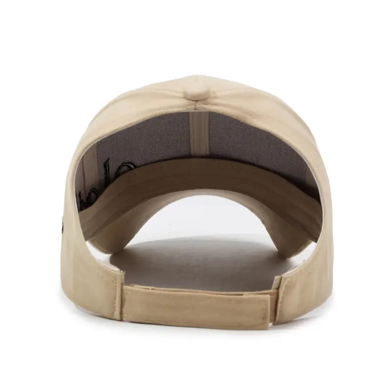 Women's Brown Cloud Embroidered Cap - Image 9