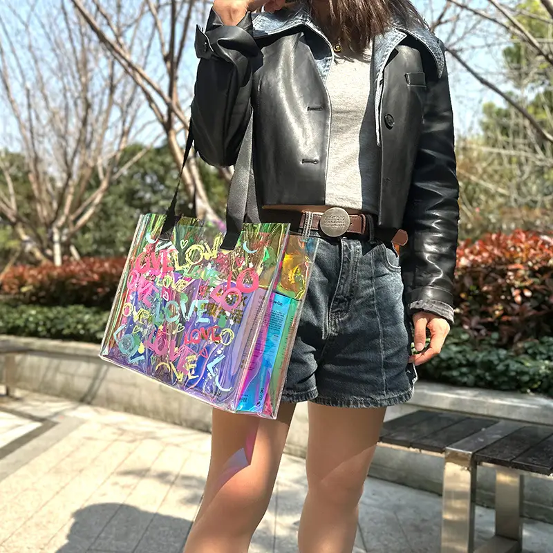 Laser Printed PVC Gift Bag for Women — feature 10