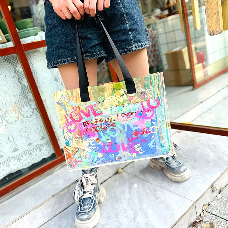 Laser Printed PVC Gift Bag for Women — feature 13
