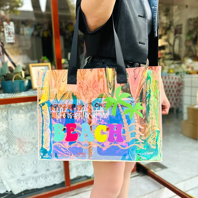 Laser Printed PVC Gift Bag for Women — feature 26