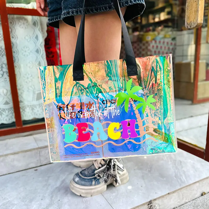 Laser Printed PVC Gift Bag for Women — feature 27