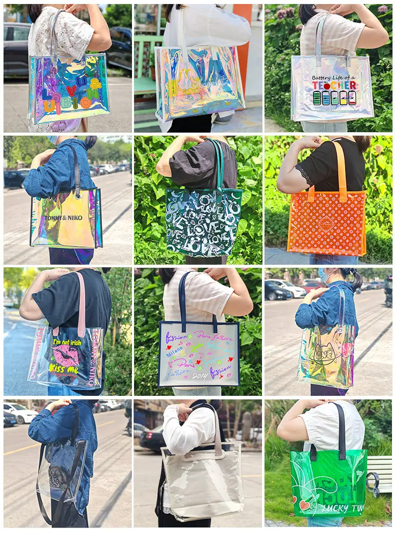 Laser Printed PVC Gift Bag for Women — feature 39