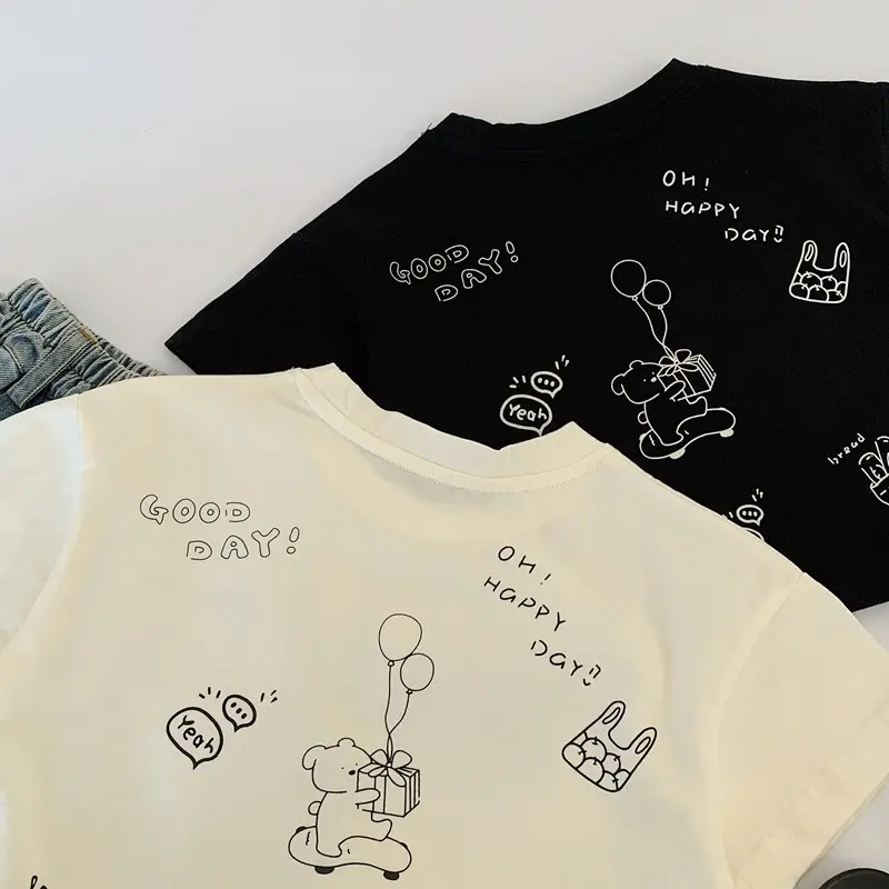 Children Printed T-Shirt Cotton Summer Wear — feature 8