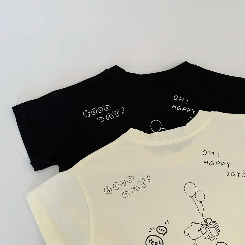 Children Printed T-Shirt Cotton Summer Wear — feature 9