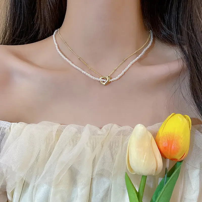 Luxury Pearl Clavicle Chain with Shaking Sound & Burst Effect — feature 22