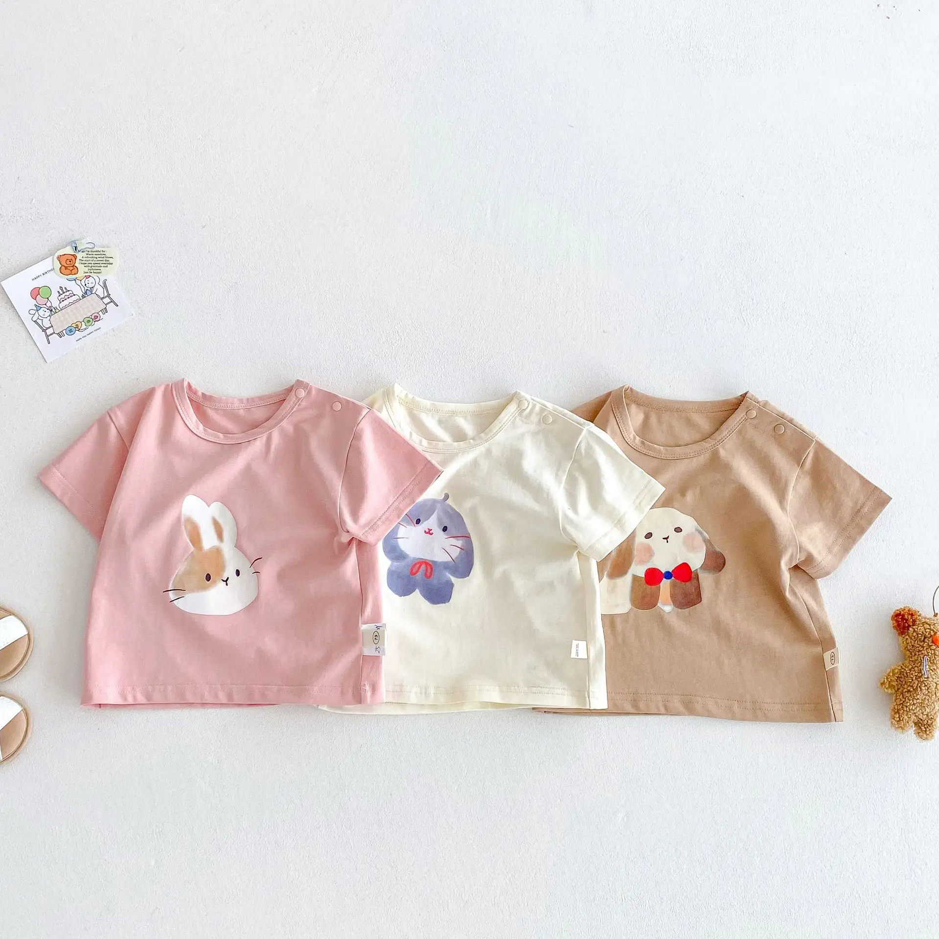 Girls Cartoon T-Shirts 2026 Summer Korean Style - Image 5