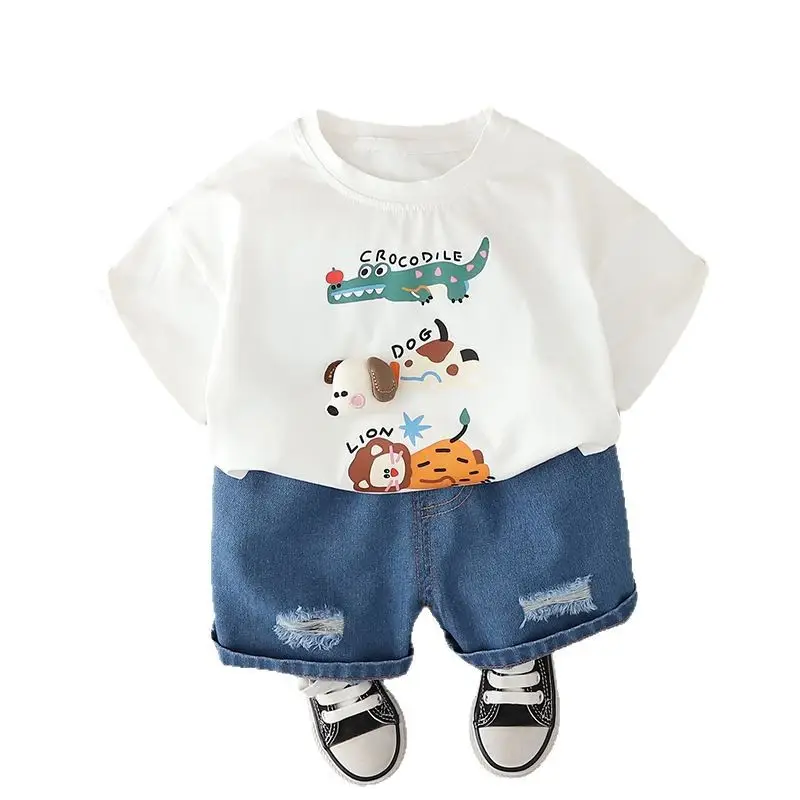 2025 Cartoon Two-Piece Kids Suit 1-5Yr Boys - Image 7