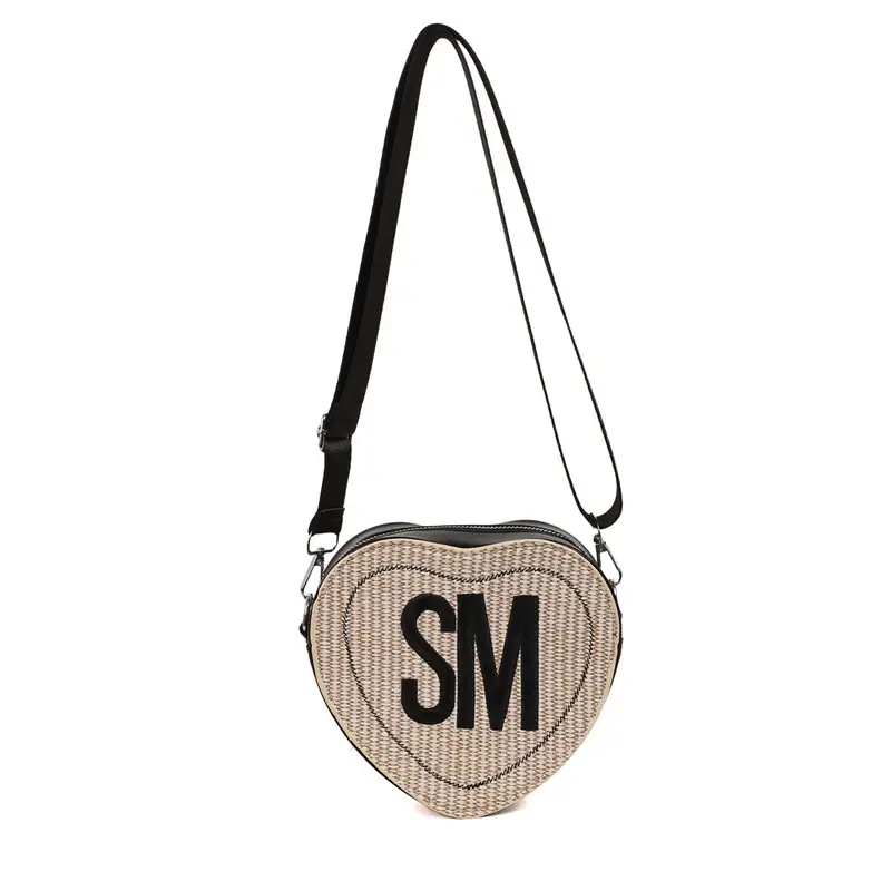 Heart-Shaped Embroidered Crossbody Bags for Women - Image 9