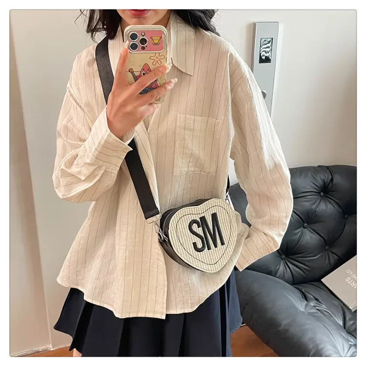 Heart-Shaped Embroidered Crossbody Bags for Women — feature 24