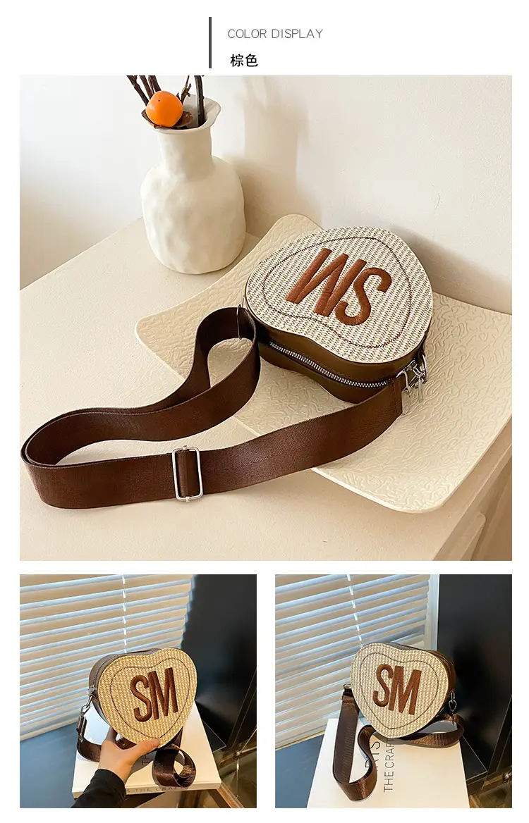 Heart-Shaped Embroidered Crossbody Bags for Women — feature 26