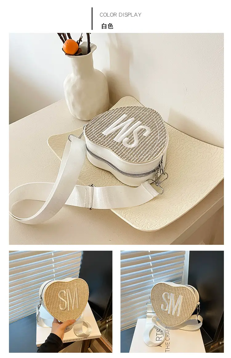 Heart-Shaped Embroidered Crossbody Bags for Women — feature 28