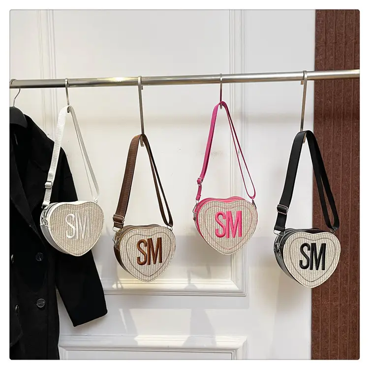 Heart-Shaped Embroidered Crossbody Bags for Women — feature 29