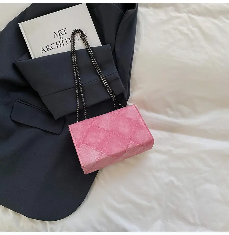 Women's 2025 Summer Square Bag with Chain & Crossbody — feature 49