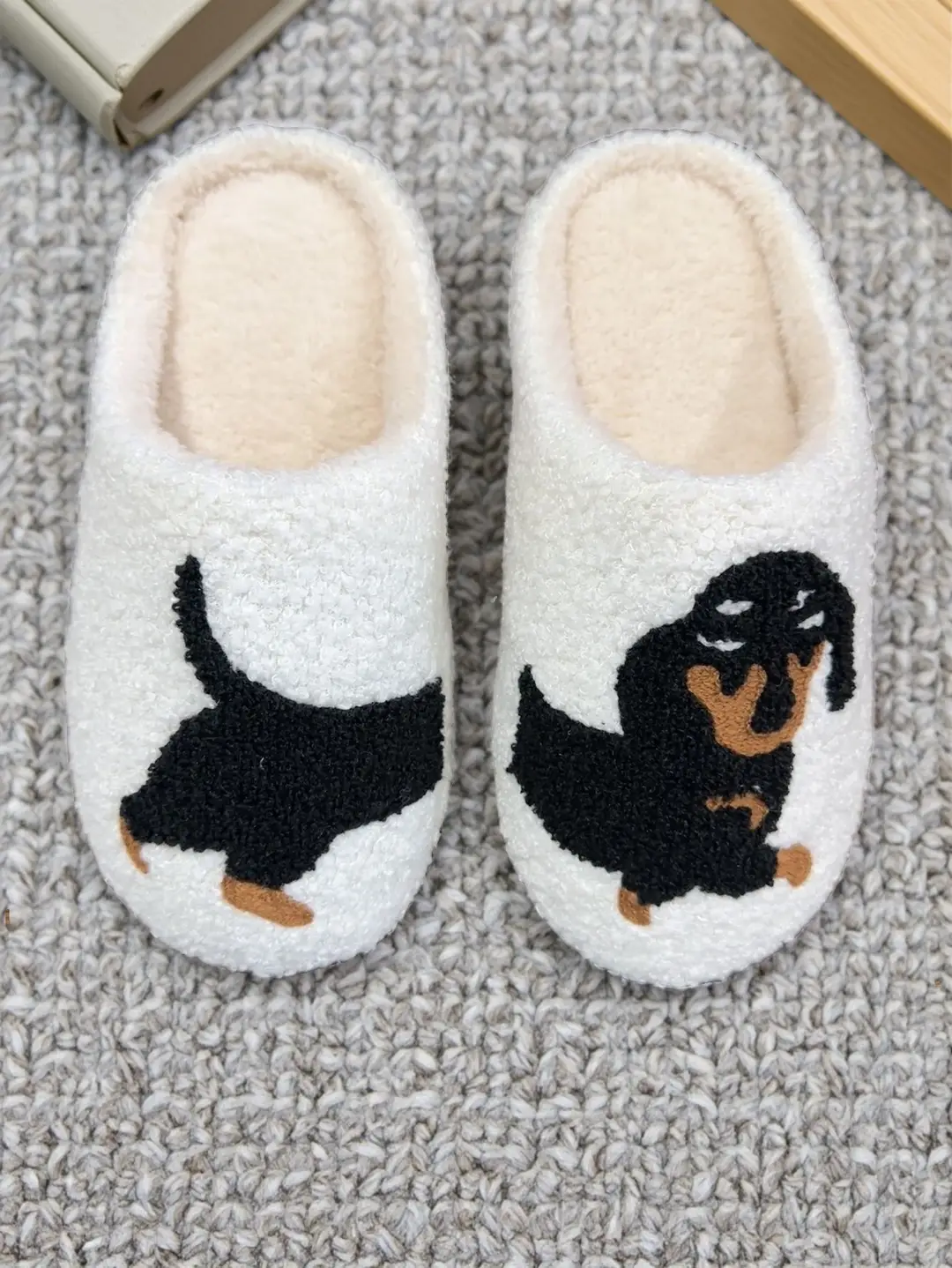 Cross-Border Small Heart-Shaped Soft-Soled Cotton Slippers, Warm and Comfortable, Winter Indoor Home Flat-Soled, Export Wholesale, Closed-Toe, Simple Design — feature 16