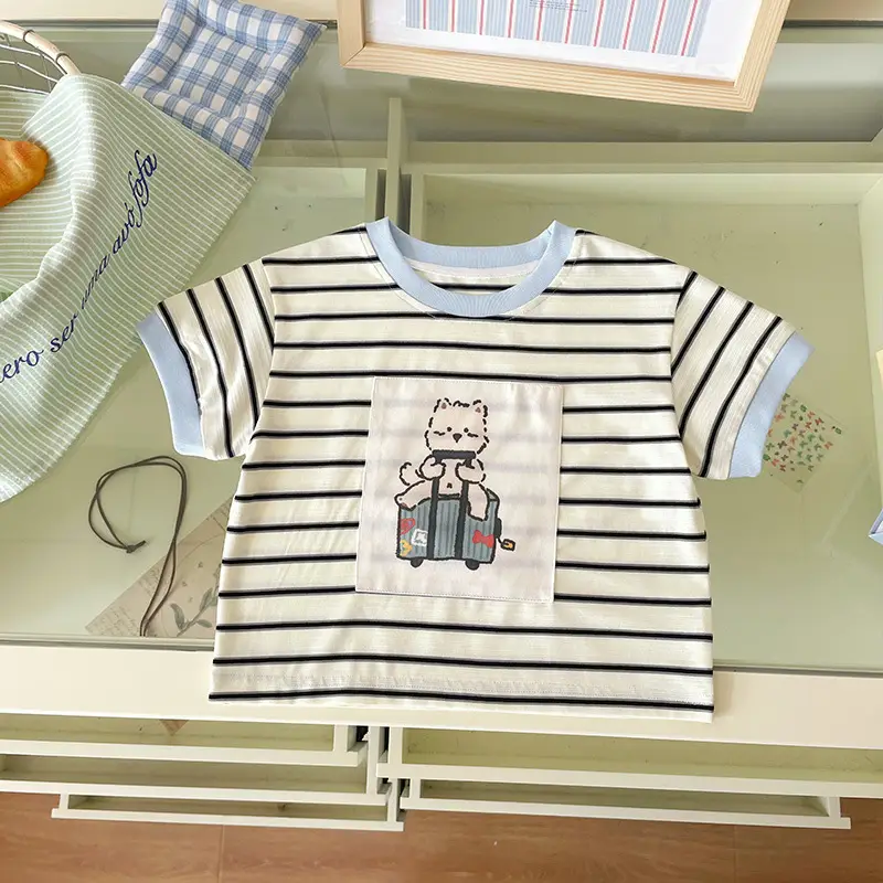 Blue Denim Overalls for Boys Summer Wear - Image 2