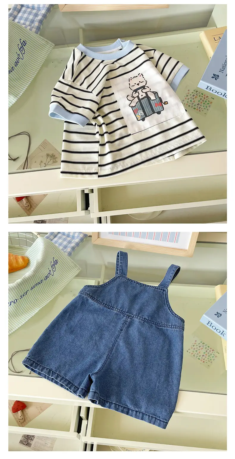 Blue Denim Overalls for Boys Summer Wear — feature 8