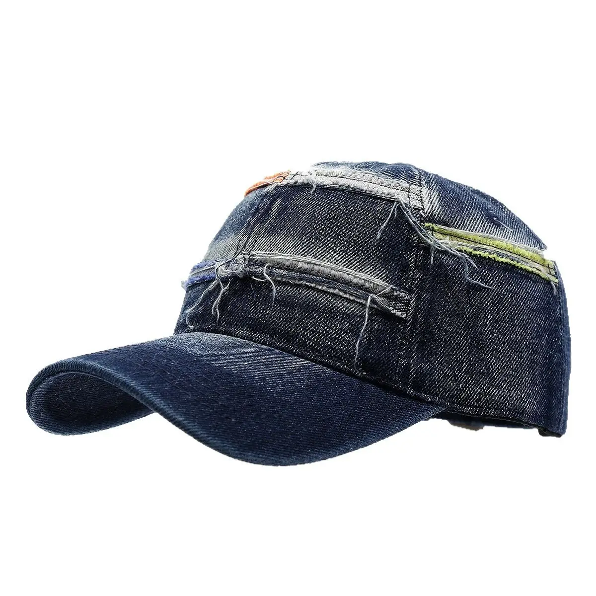 Korean Style Denim Baseball Caps for Men Women - Image 9