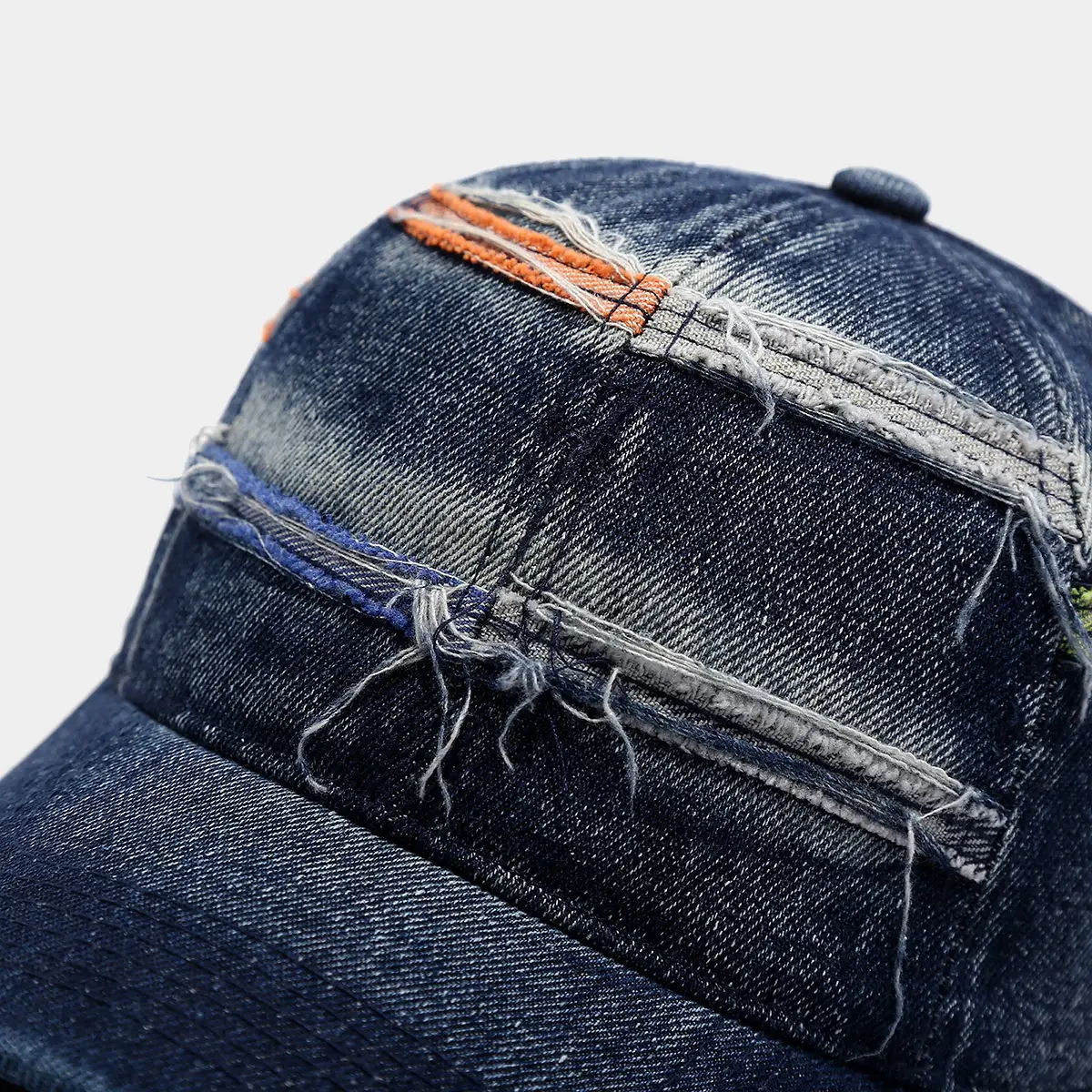 Korean Style Denim Baseball Caps for Men Women — feature 9