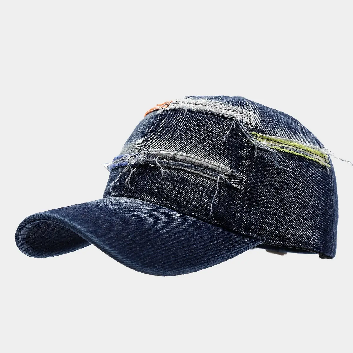 Korean Style Denim Baseball Caps for Men Women - Image 3
