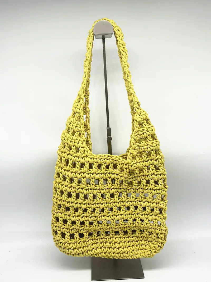 Wholesale New Hand-Woven Crochet Shoulder Bag - Image 7