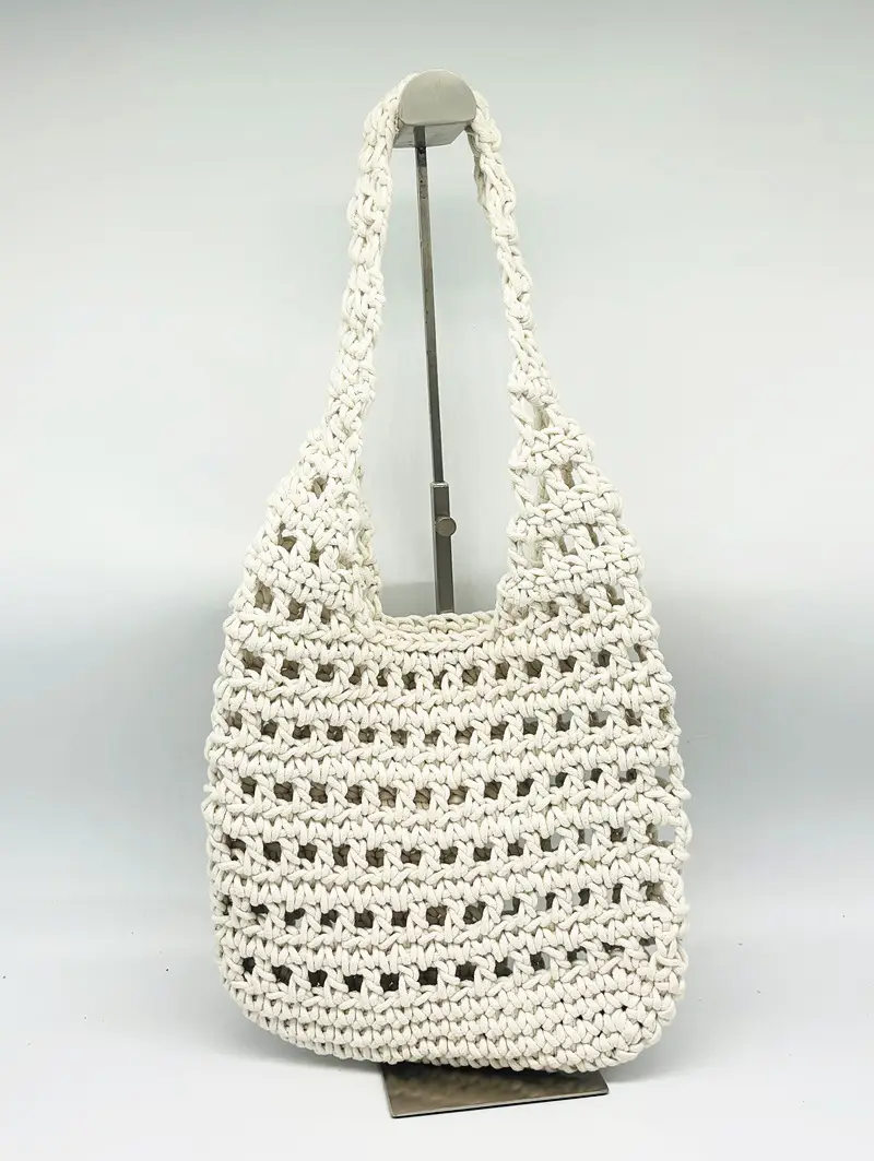 Wholesale New Hand-Woven Crochet Shoulder Bag - Image 9