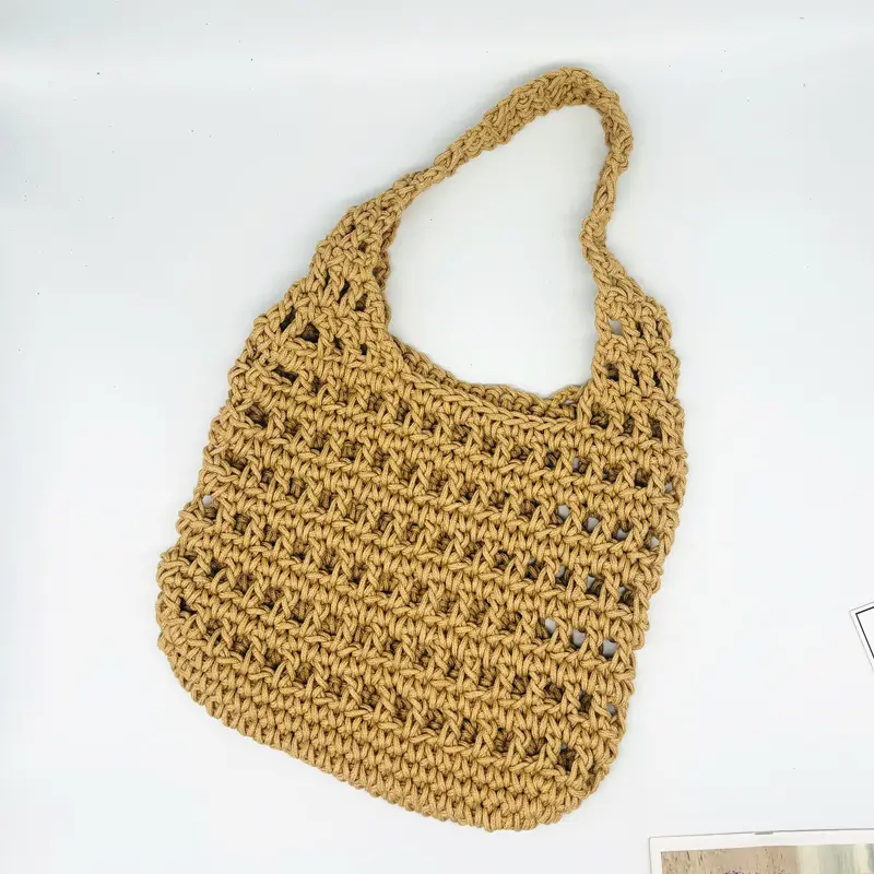 Wholesale New Hand-Woven Crochet Shoulder Bag — feature 6