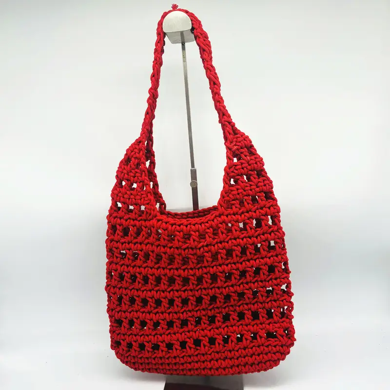 Wholesale New Hand-Woven Crochet Shoulder Bag - Image 3
