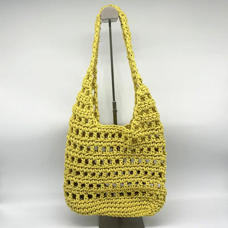 Wholesale New Hand-Woven Crochet Shoulder Bag - Image 5