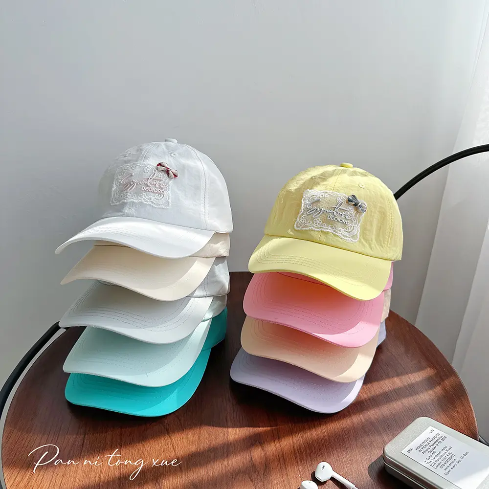 Tiffany Blue Sweet Lace Baseball Cap for Girls & Boys — feature 29