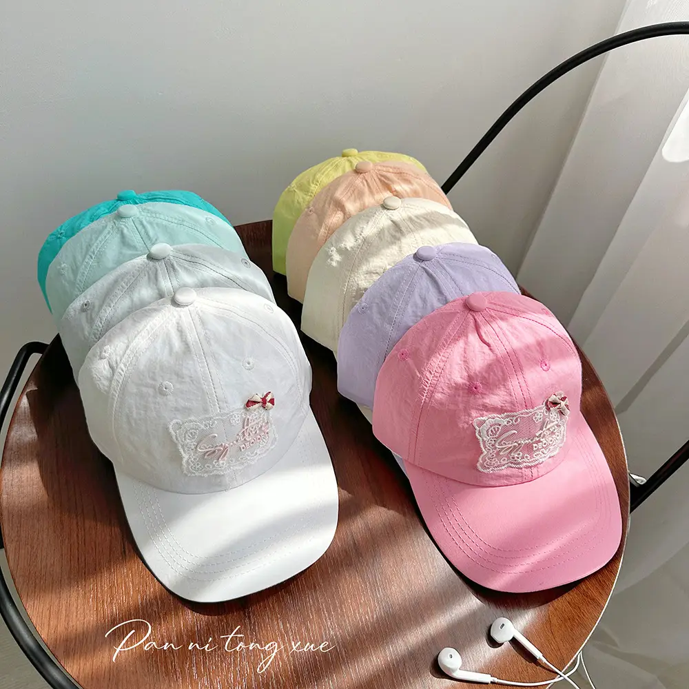 Tiffany Blue Sweet Lace Baseball Cap for Girls & Boys — feature 32