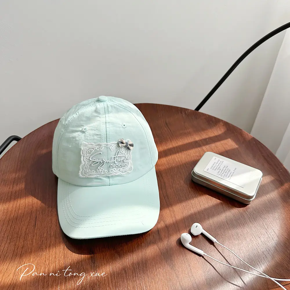 Tiffany Blue Sweet Lace Baseball Cap for Girls & Boys - Image 2