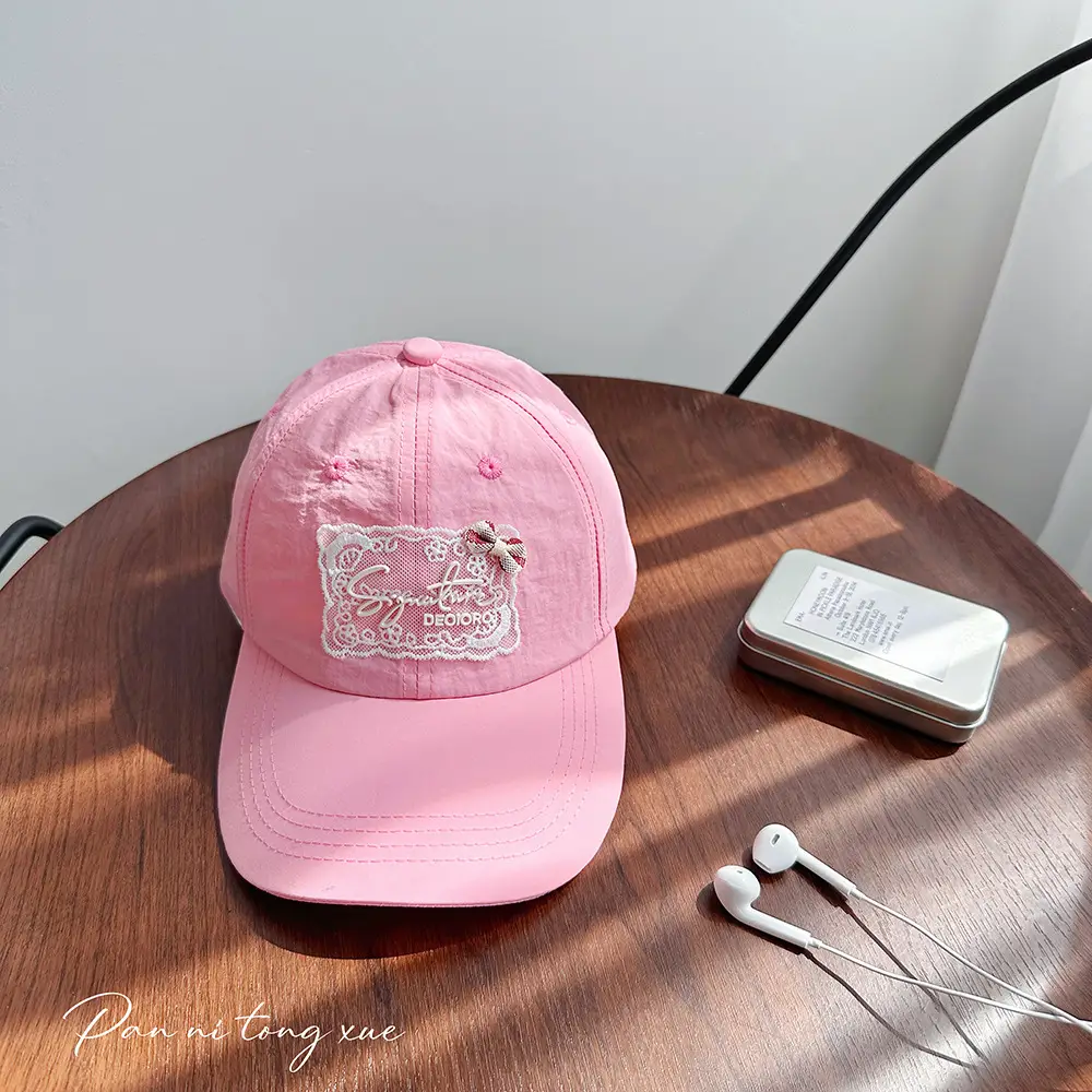 Tiffany Blue Sweet Lace Baseball Cap for Girls & Boys - Image 3