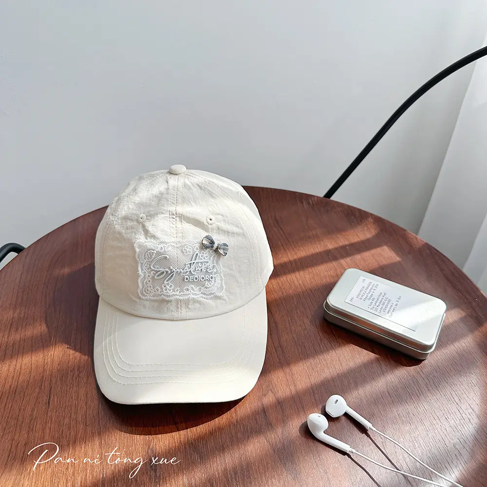 Tiffany Blue Sweet Lace Baseball Cap for Girls & Boys - Image 6