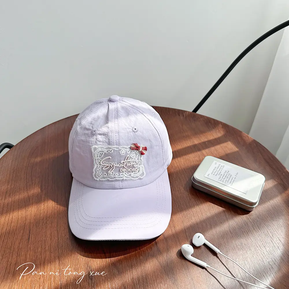 Tiffany Blue Sweet Lace Baseball Cap for Girls & Boys - Image 9