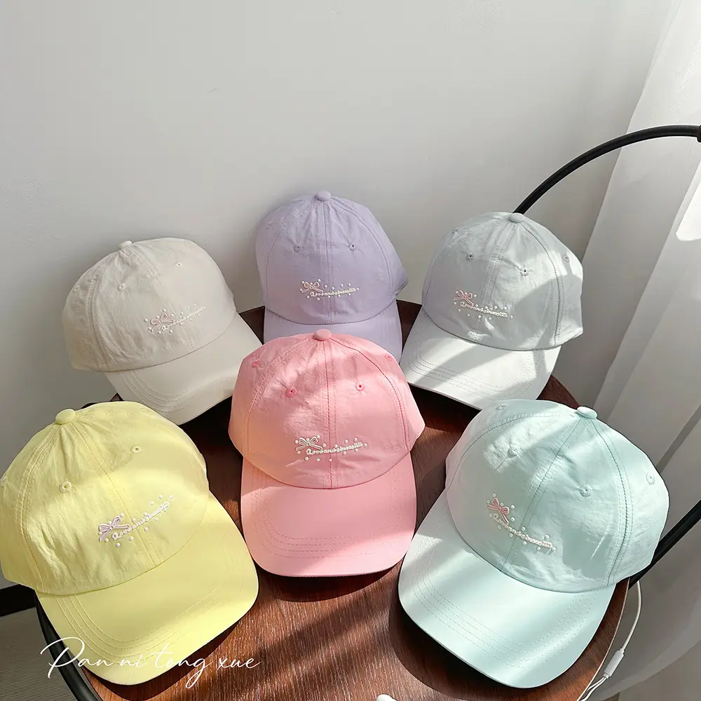 Children's Mint Green Thin Sun Hat for Summer - Image 9