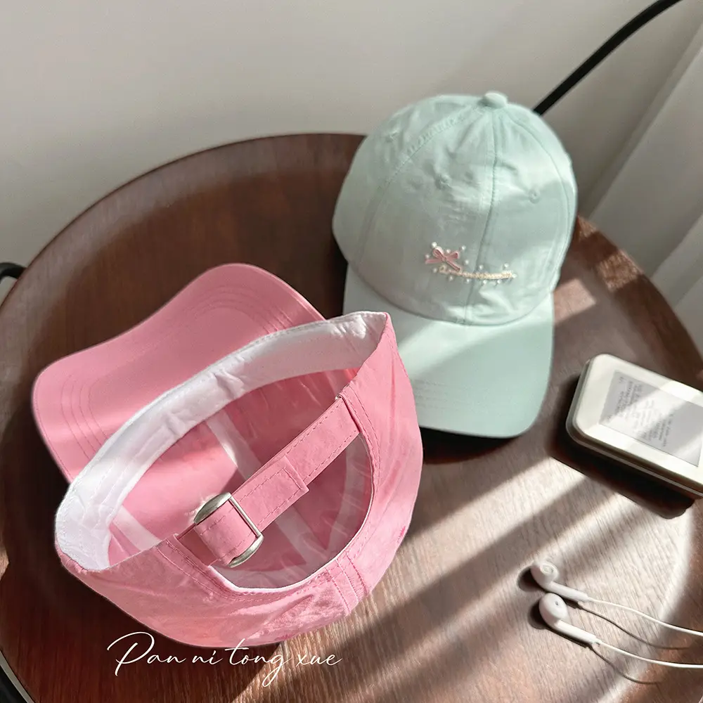 Children's Mint Green Thin Sun Hat for Summer - Image 11
