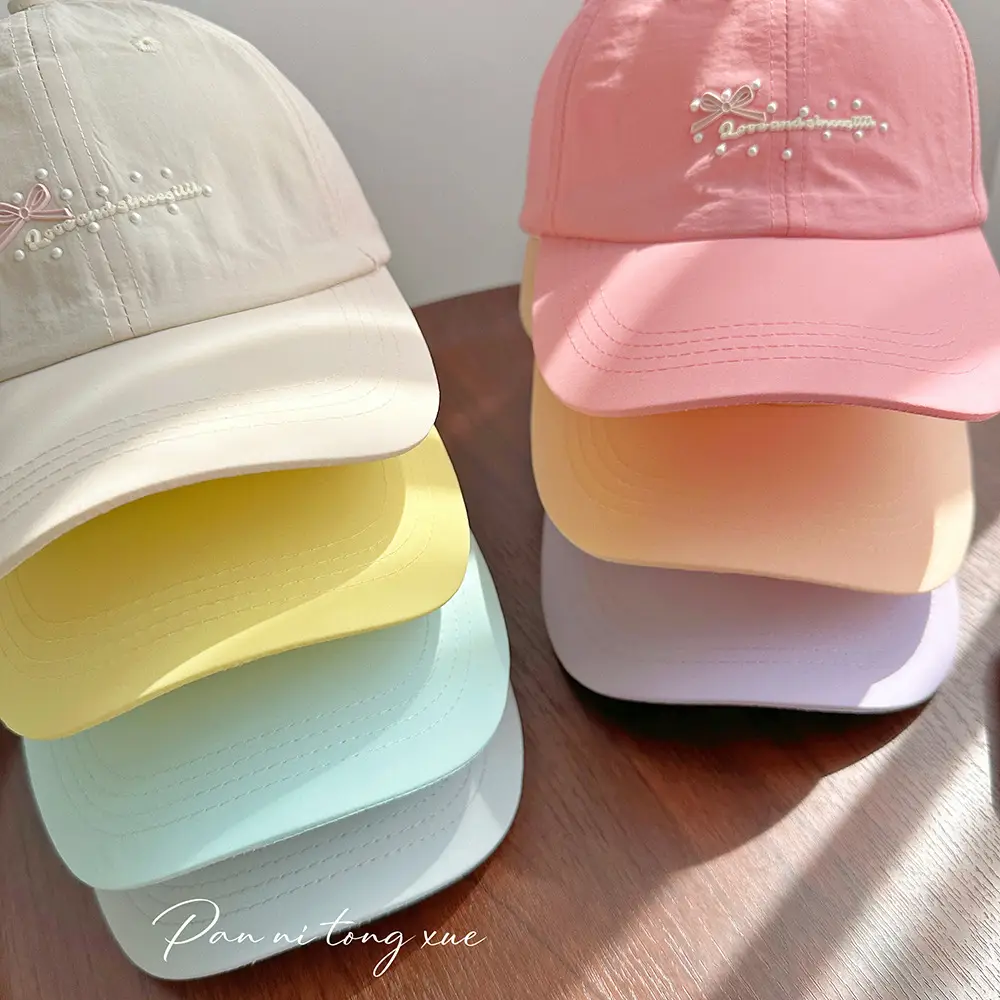 Children's Mint Green Thin Sun Hat for Summer — feature 27