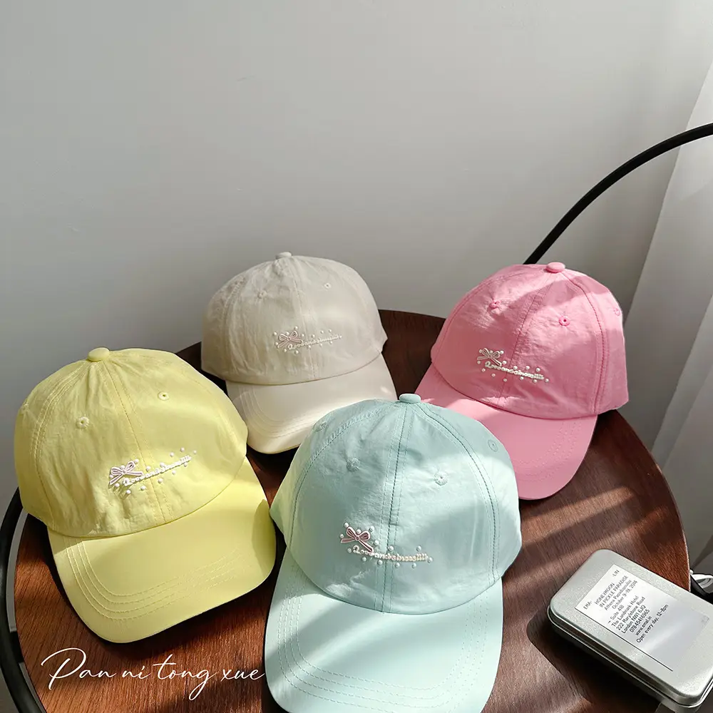 Children's Mint Green Thin Sun Hat for Summer — feature 28