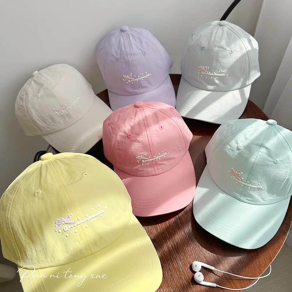 Children's Mint Green Thin Sun Hat for Summer — feature 29
