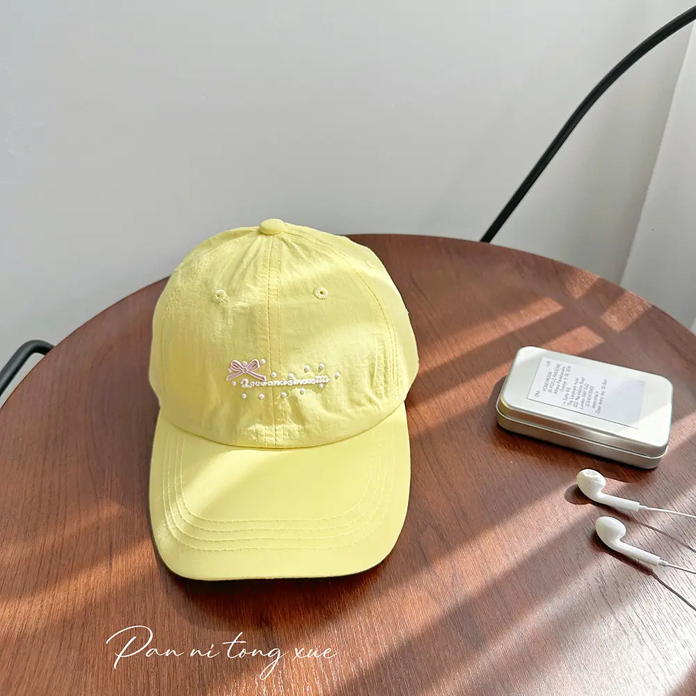 Children's Mint Green Thin Sun Hat for Summer - Image 3