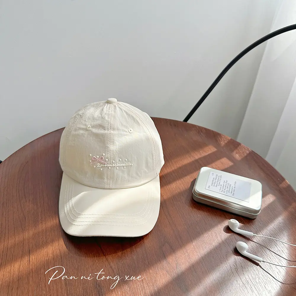 Children's Mint Green Thin Sun Hat for Summer - Image 4