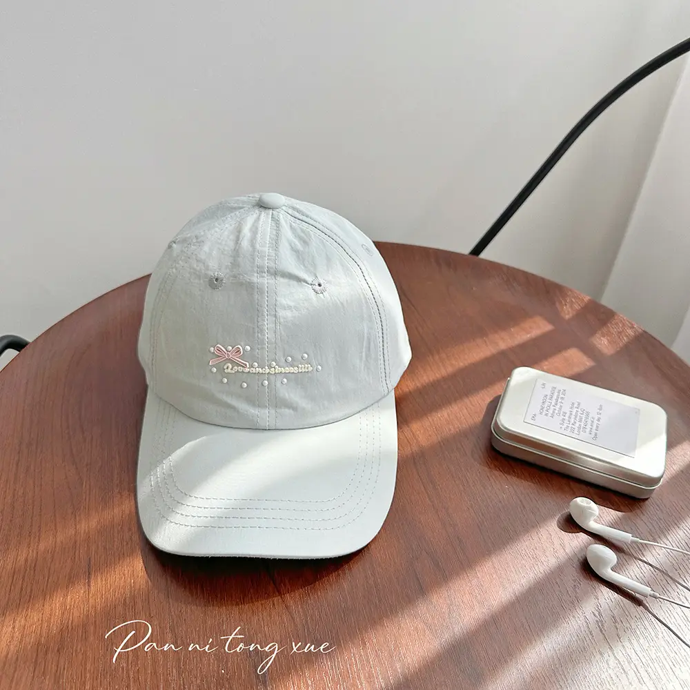 Children's Mint Green Thin Sun Hat for Summer - Image 6