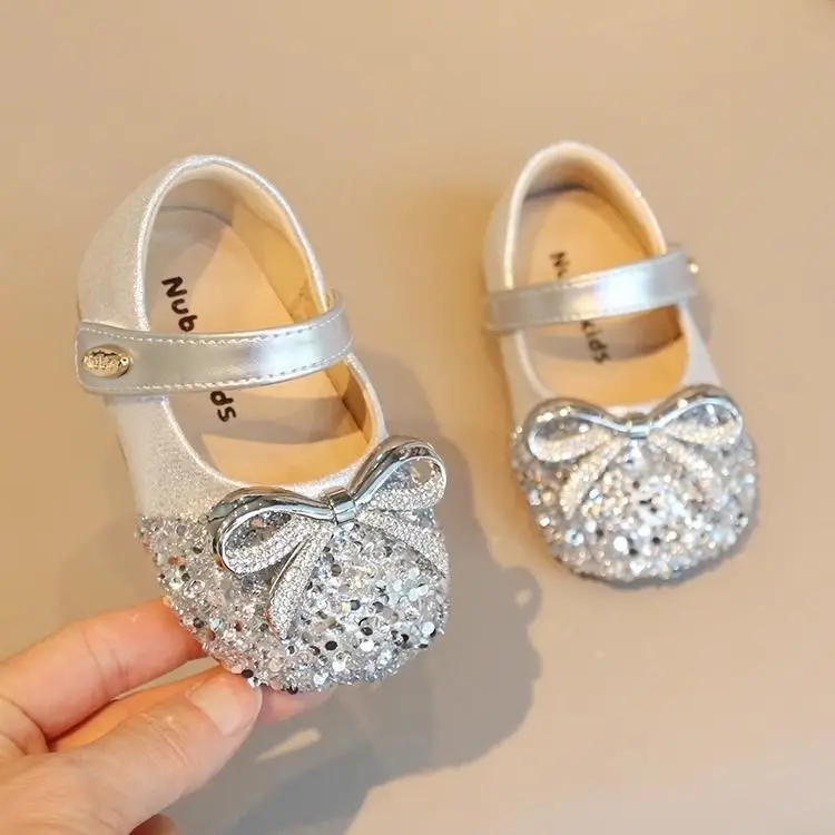 Baby Princess Rhinestone Shoes Spring Autumn Single