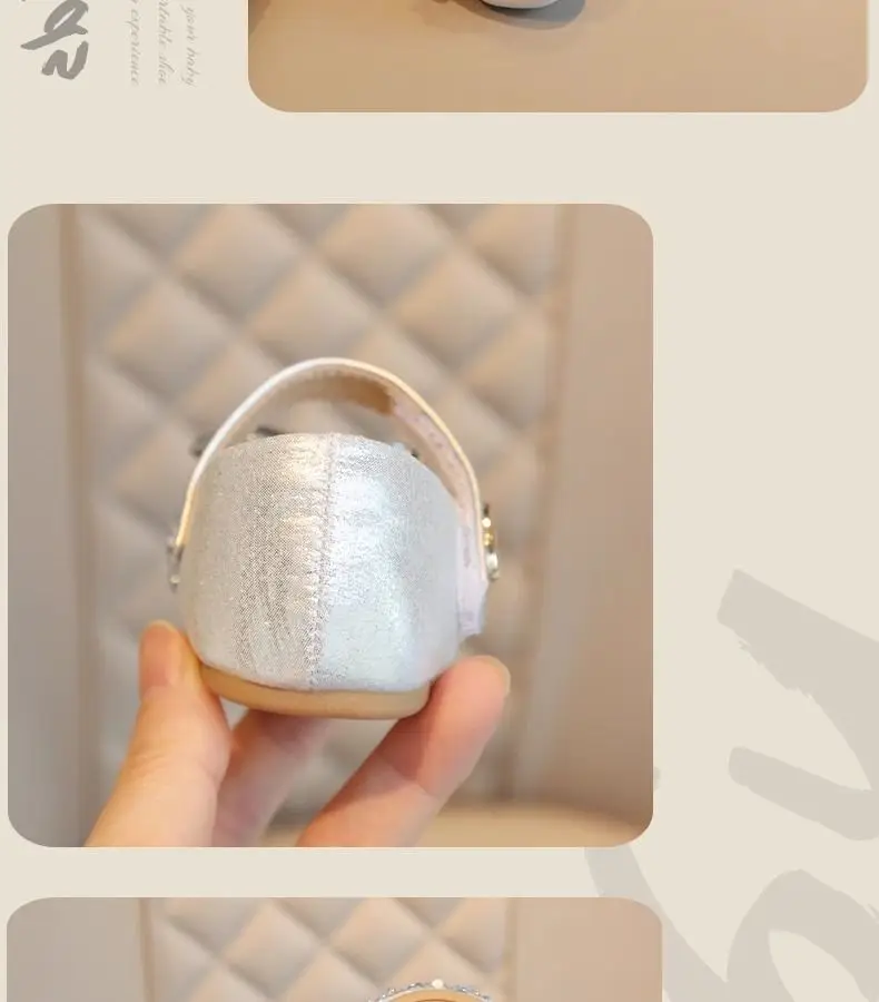 Baby Princess Rhinestone Shoes Spring Autumn Single — feature 13