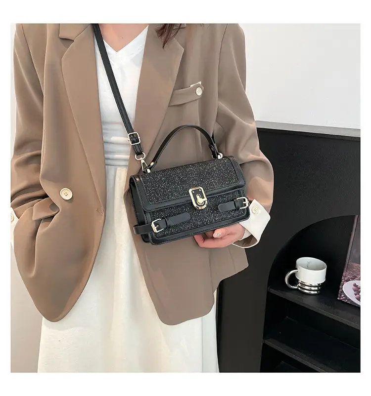 Trendy Beige Square Shoulder Bag for Women 2025 — feature 17