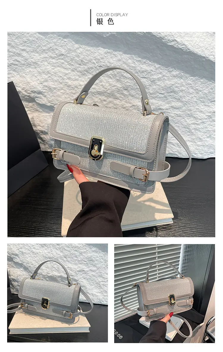 Trendy Beige Square Shoulder Bag for Women 2025 — feature 24