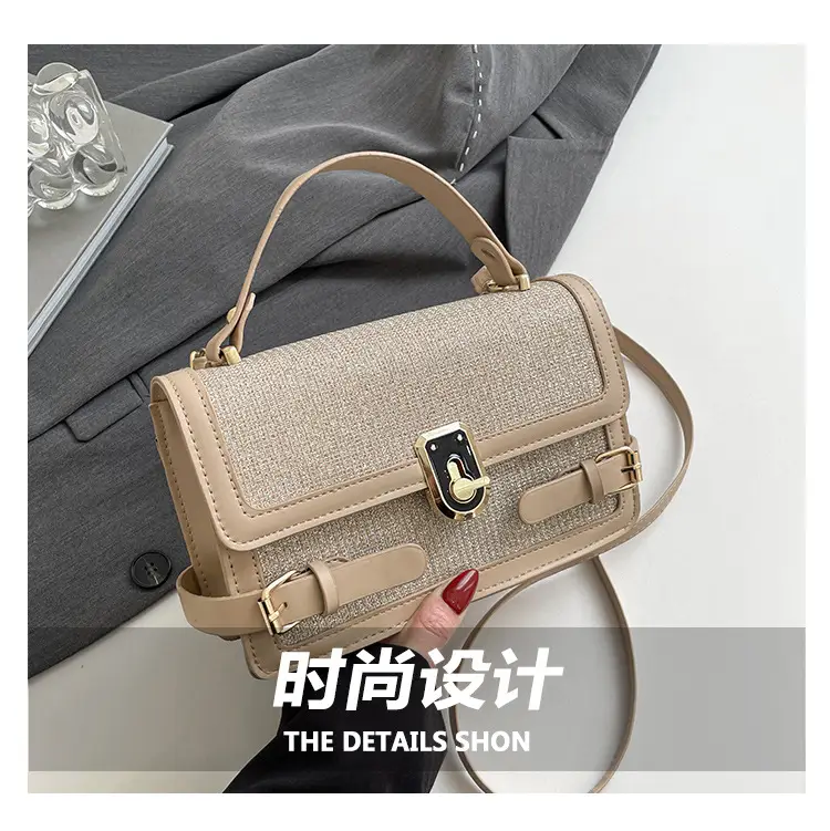 Trendy Beige Square Shoulder Bag for Women 2025 — feature 4